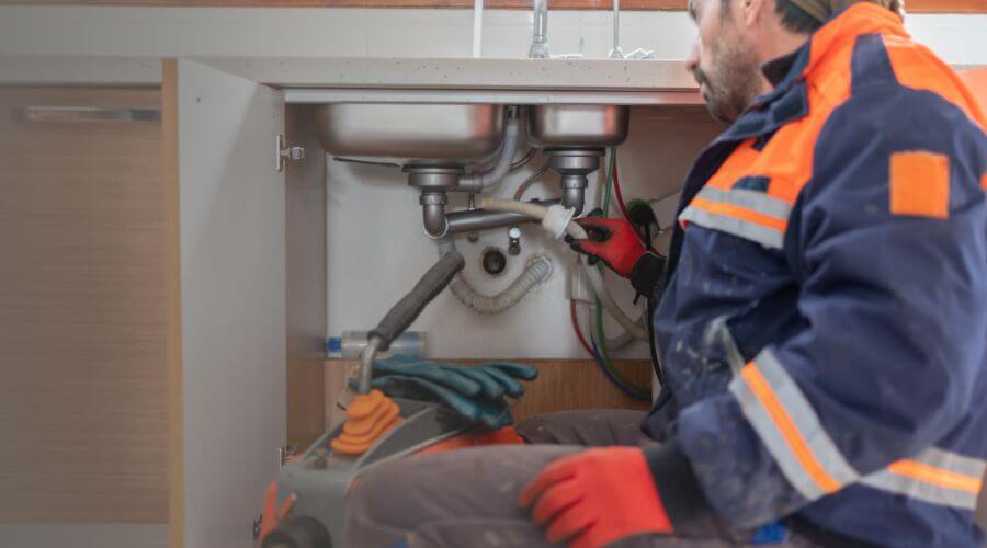 Professional slab leak plumber services in Goltry, OK
